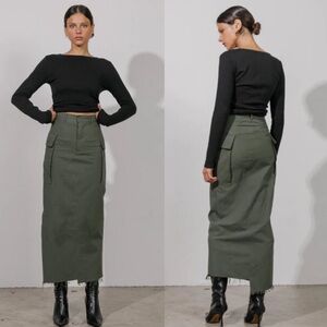 Local European Cargo Maxi Skirt